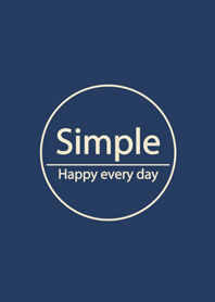 Simple classic dark blue