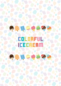 COLORFUL ICE CREAM!