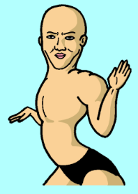 肉体美!! 鶴島肉夫 "筋肉の鎧"