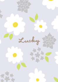 White and gray flowers22 from Japan