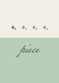 Pistachio green.Glitter