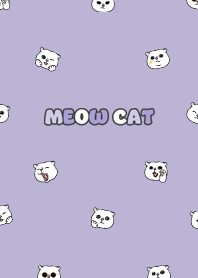 neko head7 - violet