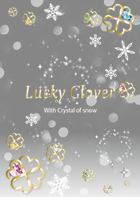 Gray : Lucky Clover & Crystal