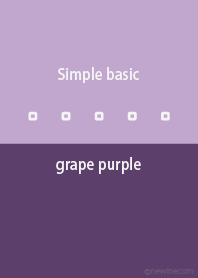 Simple basic grape purple