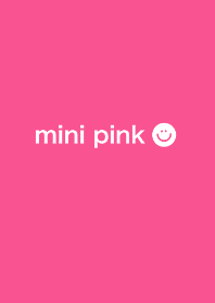 mini pink theme
