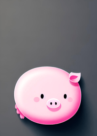 Happy pink pig c7de07