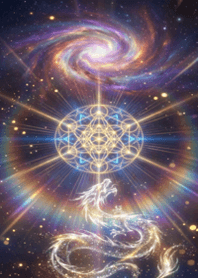 Sacred Geometry & Cosmic Dragon Light