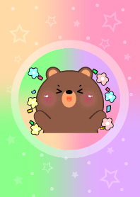 Simple Bear In Pastel Theme