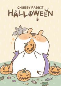 Chubby Rabbit-Halloween