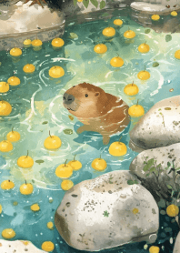 Capybara Hot Spring Story!