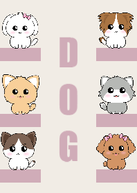 dog and friends