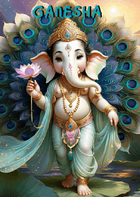 Ganesha popular charm  & Rich Theme (JP)