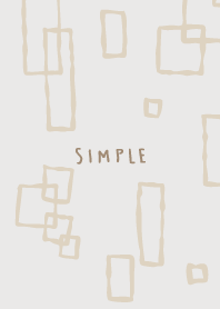 Beige Square Simple7