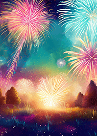 Beautiful Fireworks Theme#841