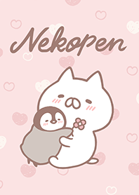 Penguin and Cat Days (Hearts)