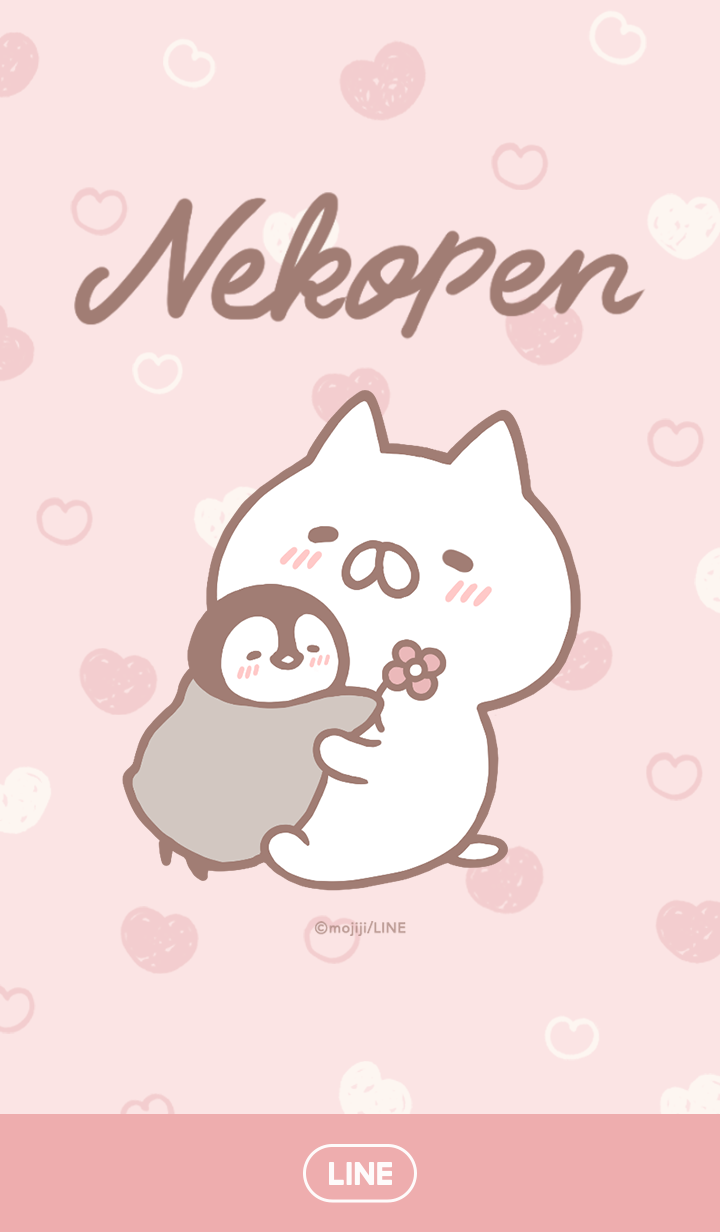 Penguin and Cat Days (Hearts)