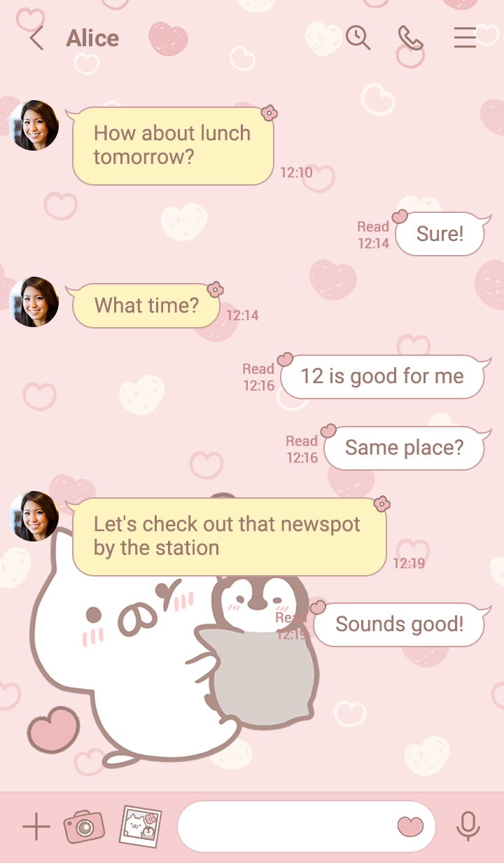 Penguin and Cat Days（爱心）