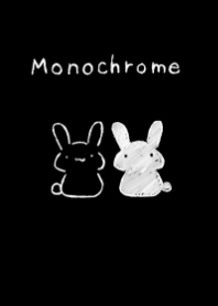 モノクロ うっさうさ