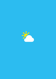 cloudy and sometimes sunny #LightBlue