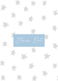 Stars Dot (White & Gray)