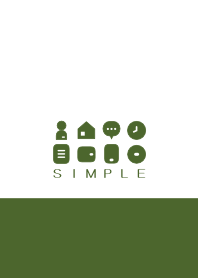 SIMPLE(white green)V.766b