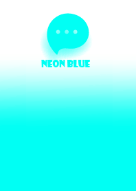 Neon Blue & White Theme V.3