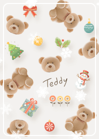 beige Warm Bear's Christmas 03_2