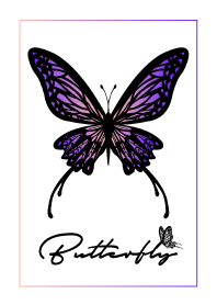 DESIGN_BUTTERFLY =WHITE/GRAPE=