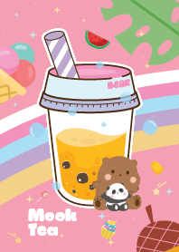 คุณหมีสามตัว ชานมไข่มุก