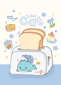 cat & whale cute :-)