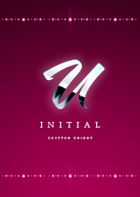 Initial "U"_DarkRed