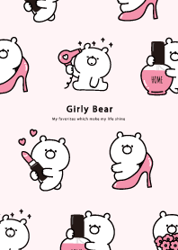 Girly bear x PINK *JP