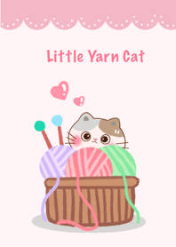 น้องแมวกับไหมพรม