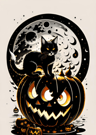 halloween cat C5661F