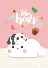 คุณหมีสามตัว ธีมสีชมพู