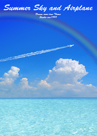 Summer Sky and Airplane2