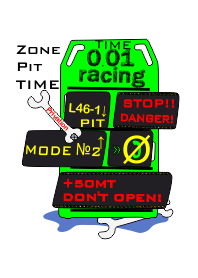 危険！！ TIME Racing PITエリア