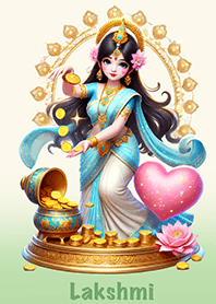 Goddess Lakshmi, finance, love, rich.