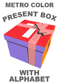 METRO COLOR PRESENT BOX (T)