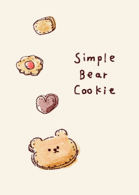 Bear cookie beige