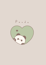 熊貓和心 / pistachio