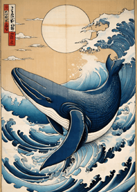 อุกิโยะเอะ - วาฬ efa52c