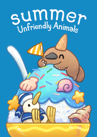 Unfriendly animals theme: Summer