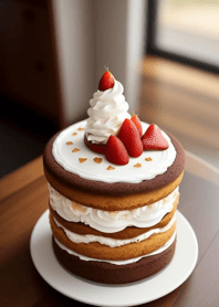 Strawberry chocolate cake 735cbB