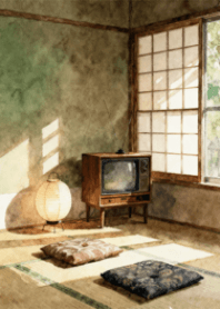 ห้องนั่งเล่นยุคโชวะ