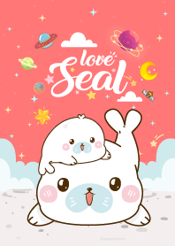 Cute Seal Lover Red