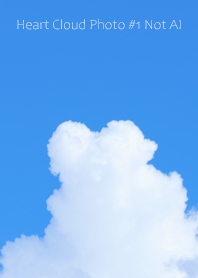 Heart Cloud Photo #1-24 Not AI