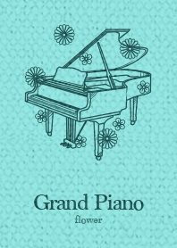 GrandPiano&flower ver_Green9