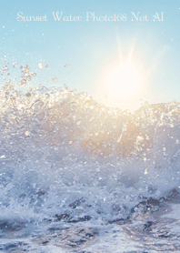 Sunset Water Photo168 Not AI