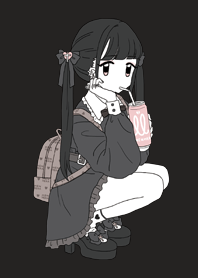 シンプル_おんなのこ_地雷女